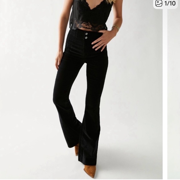 Free People Pants - Free People Jayden Cord Flare Jumpsuit nwt